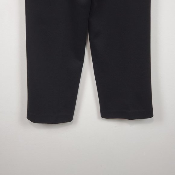 Alfred Dunner Black Pull-On Proportioned Straight Leg Pants W/Pockets NWT M (10) - Picture 7 of 12